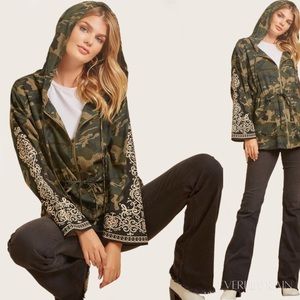 2 PK | Gorgeous Embroidered Camo Jacket
